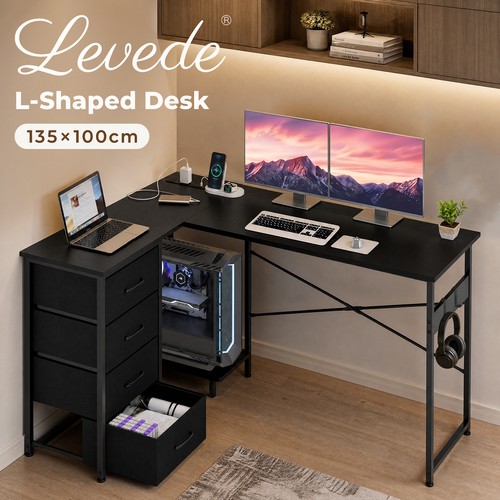 Levede shaped office desk - levede,