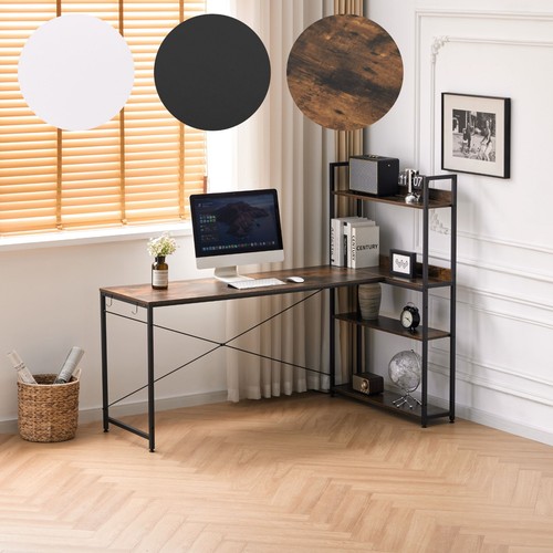 Corner computer desk - computer,