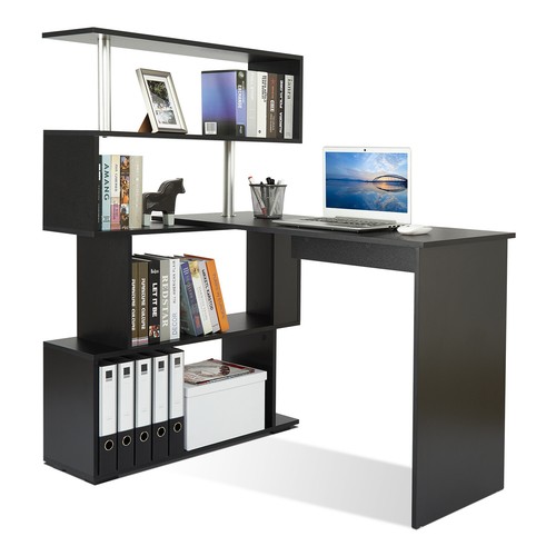 Mondeer shaped computer - l-shaped, desk
