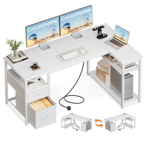 Corner computer desk with - corner,