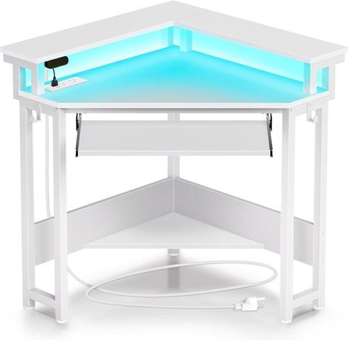 Corner desk computer - desk,,