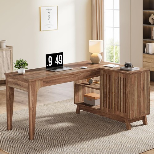 Inch shaped desk - desk, modern
