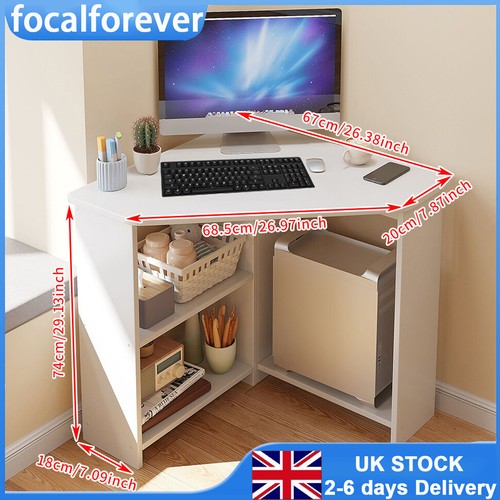 Corner desk computer - desk,