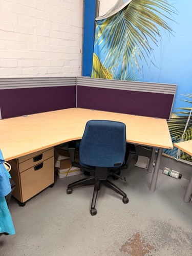 Corner office desk - desk, workstation