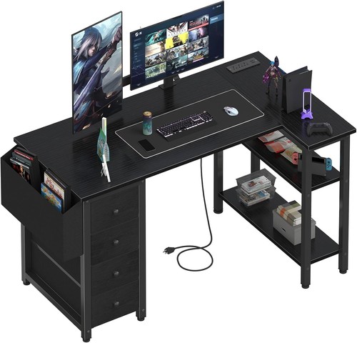 120cm shaped gaming desk - 120cm,