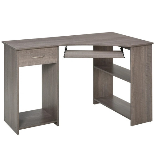 Shaped corner computer desk - corner,