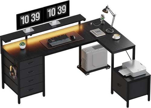 Corner desk with - corner,