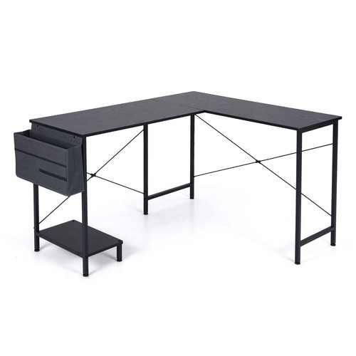 Shaped office desk with - shaped,