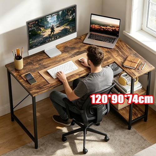 Shaped desk computer - l,