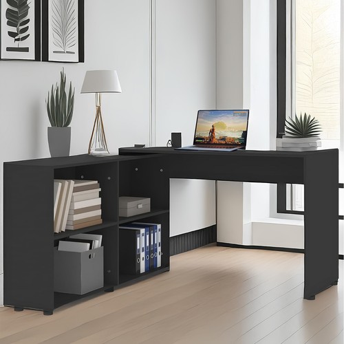 Large shaped work desk - large,
