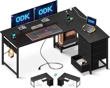 Corner L Shaped Desk With