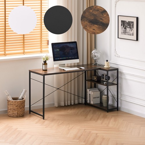 Corner computer desk - computer,