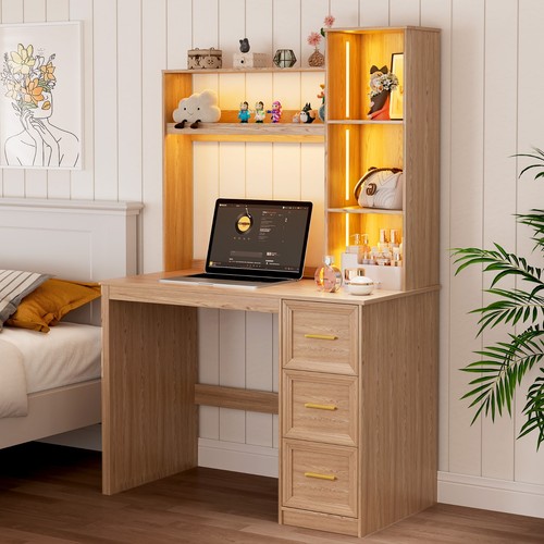 Computer desk with - computer, 3